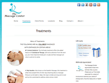 Tablet Screenshot of freemassagecenter.com